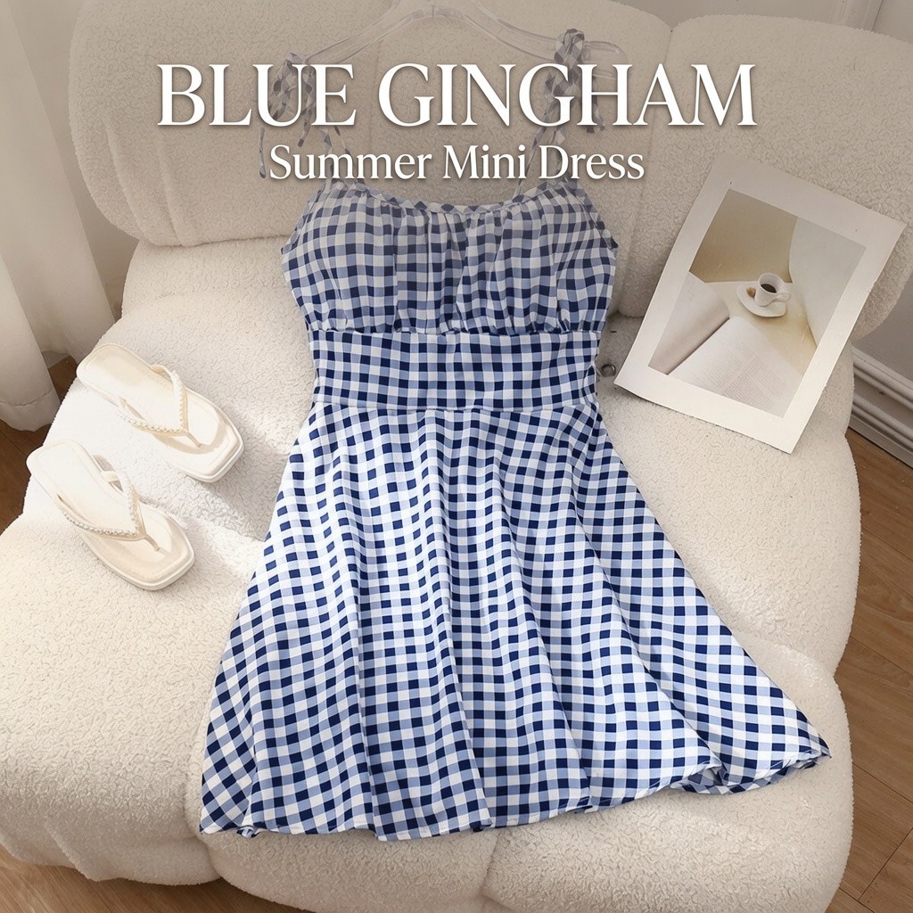 Women’s Floral Print A-Line Dress Summer Waist Slimming Casual Sweet Dress