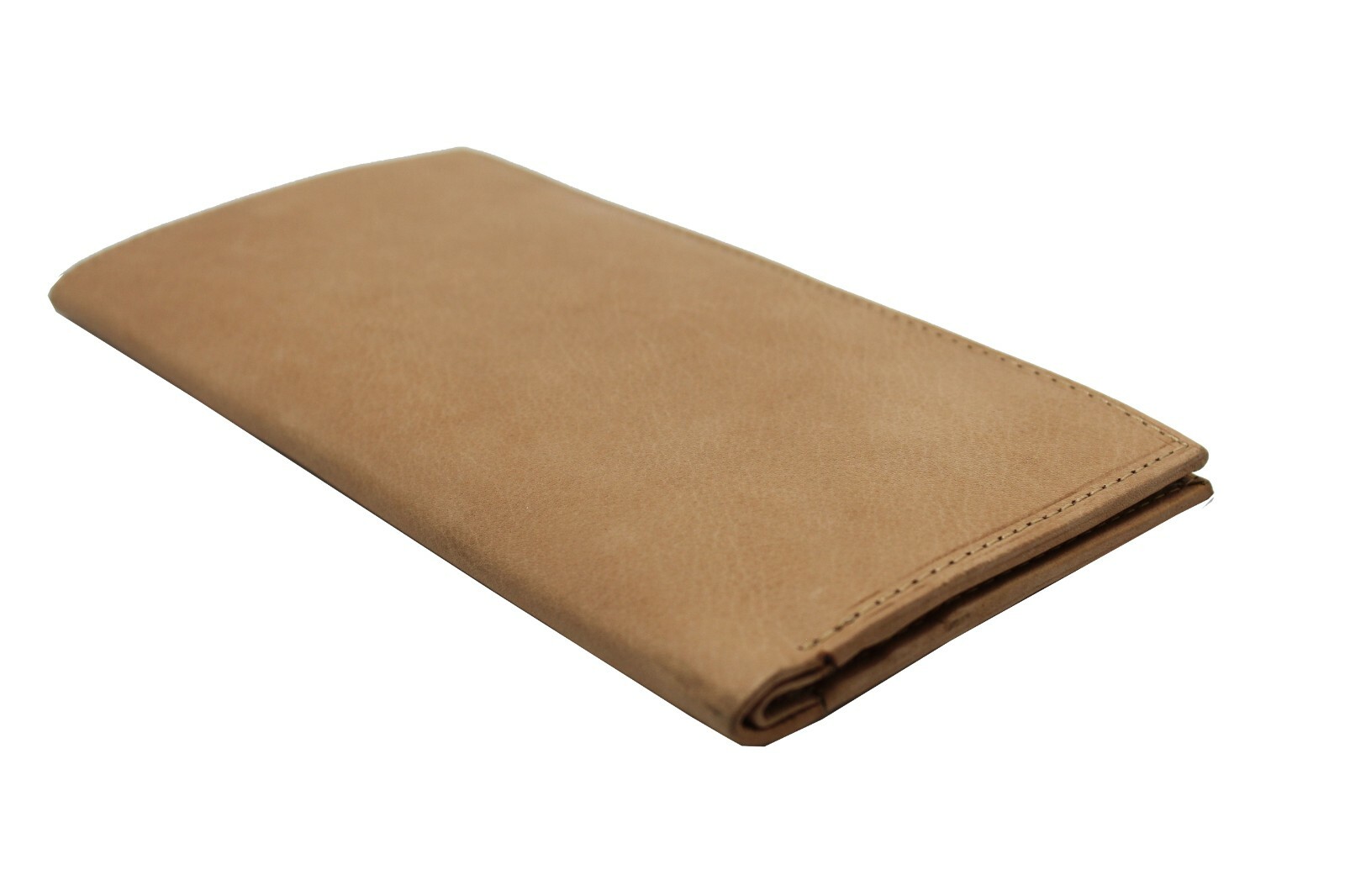 Genuine Leather Checkbook Bi-fold Wallet for Men 16 card for Him & Her Bill slot