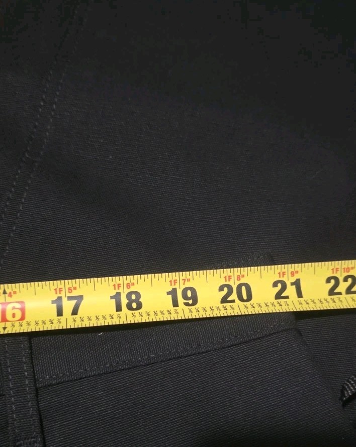 Carhartt B01 Loose Fit Firm Duck Double Front Work Pant Black Men SZ 42 X 30 NWT