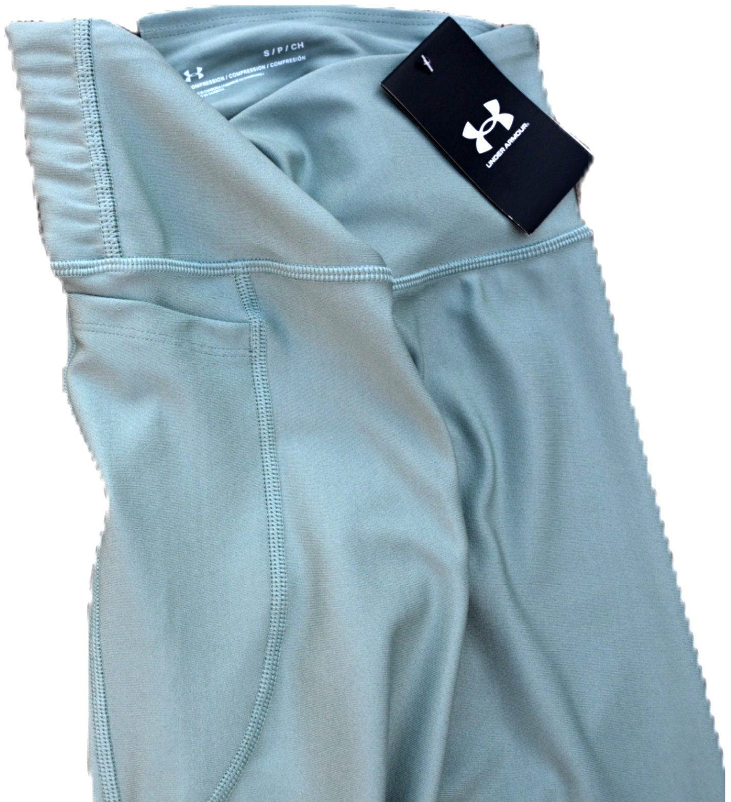 UNDER ARMOUR WOMENS COMPRESSION STRETCH HIGH RISE TECH LEGGING FULL LEG CHOICE!