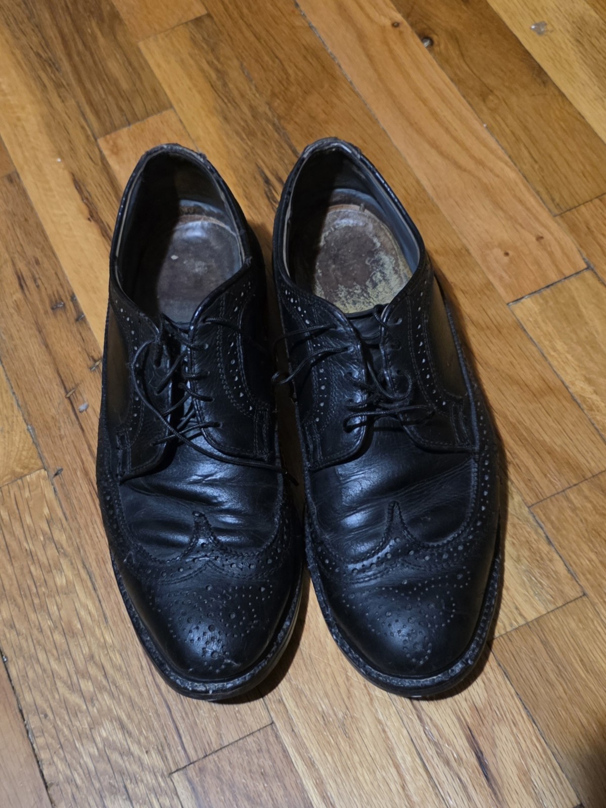 Vintage Dexter Pebble Grain Longwings Size 13