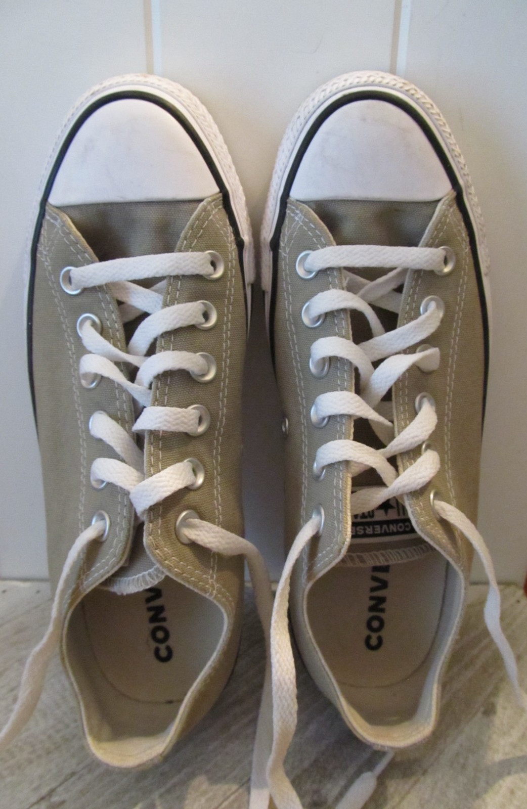 Converse Chuck Taylor All-Star Olive Green Low Top Canvas Sneakers W8 M6