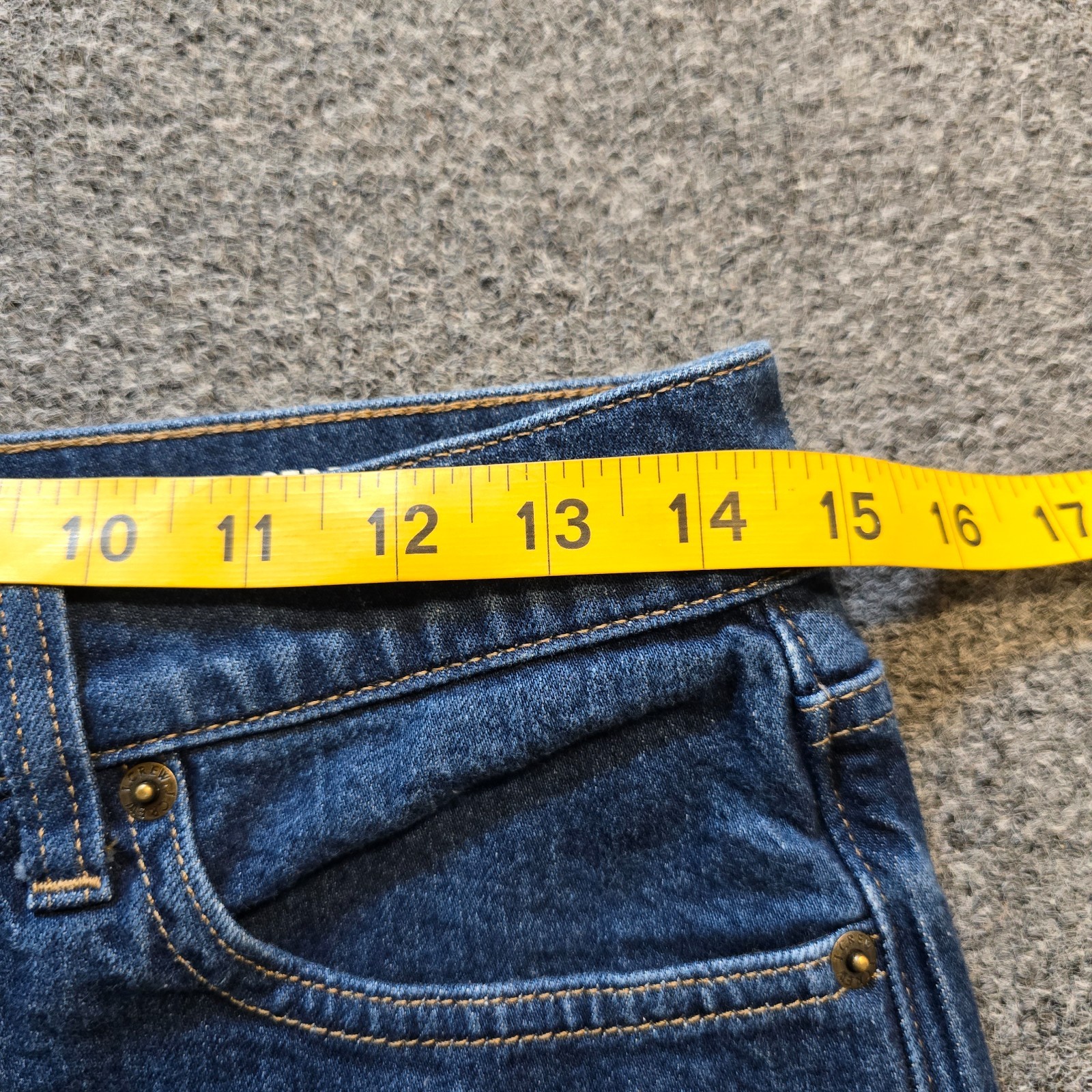 J Crew Jeans Womens 27 Blue High Rise Cropped Kick Out Stretch Capsule Casual