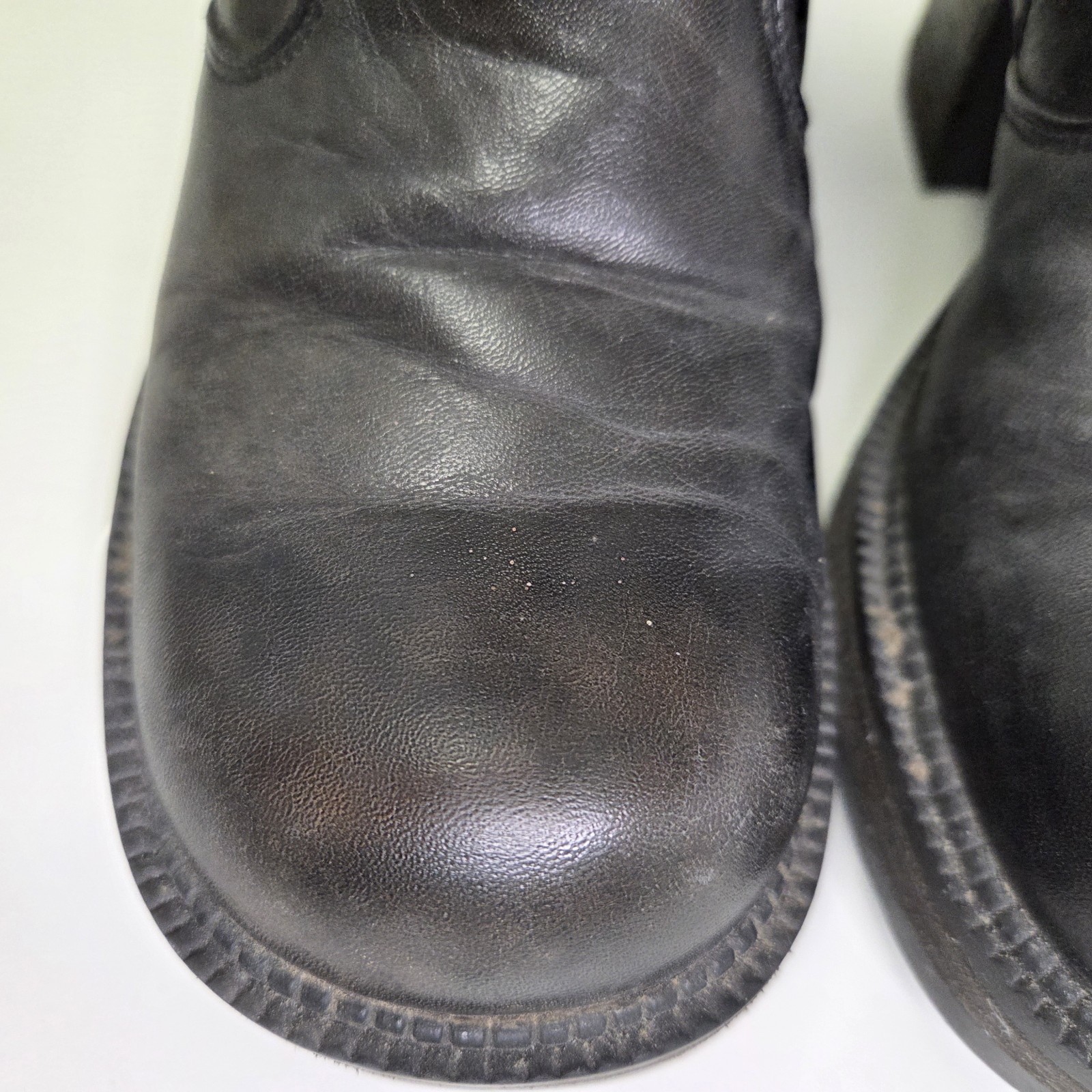 Harley Davidson Pavement Harness Boots Womens Black Leather Motorcycle Size 8.5