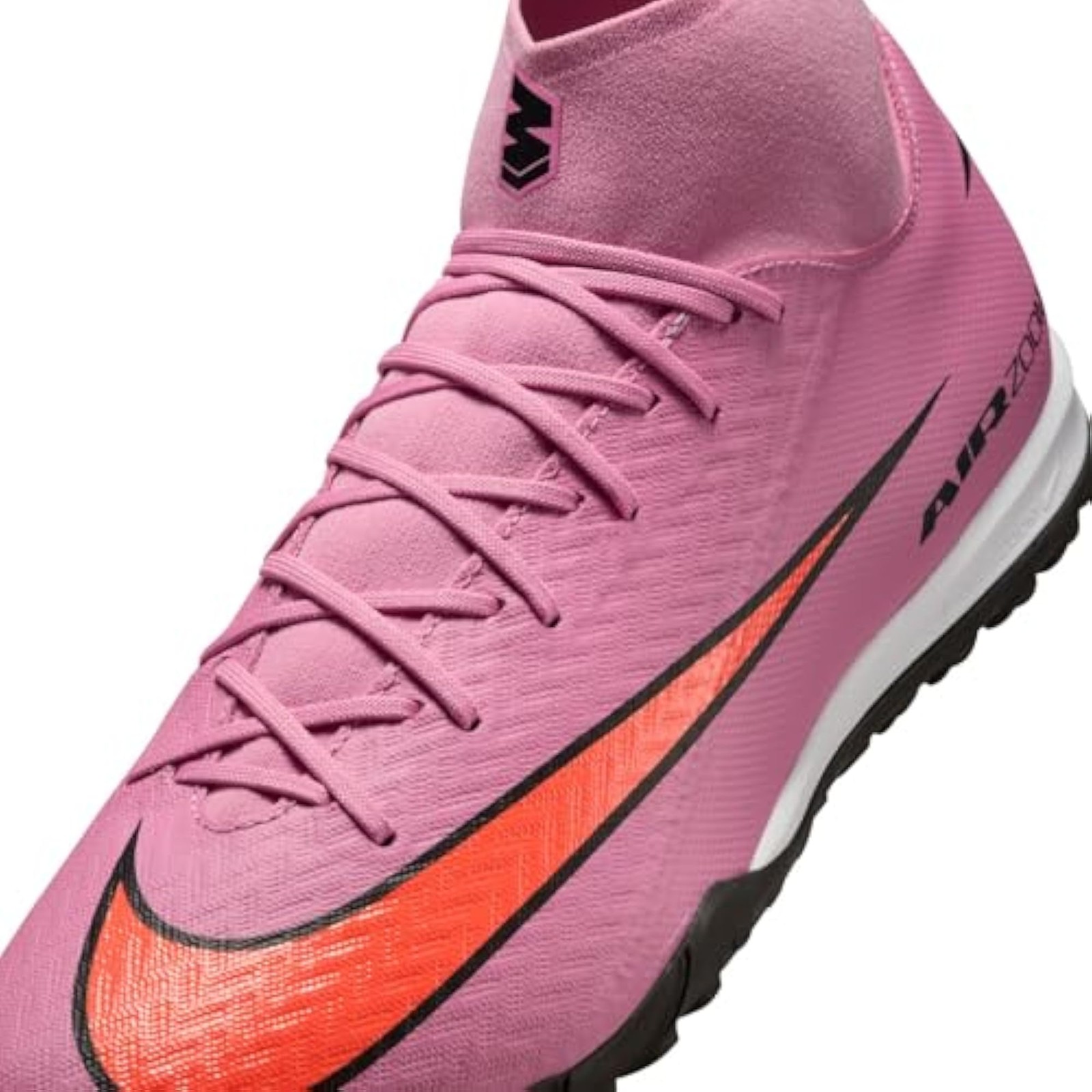 Nike Mercurial Superfly 10 Academy Turf High-Top Soccer Shoes (Magic Flamingo/To