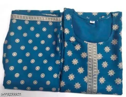 WOMENS KURTI AND PALAZZO SET