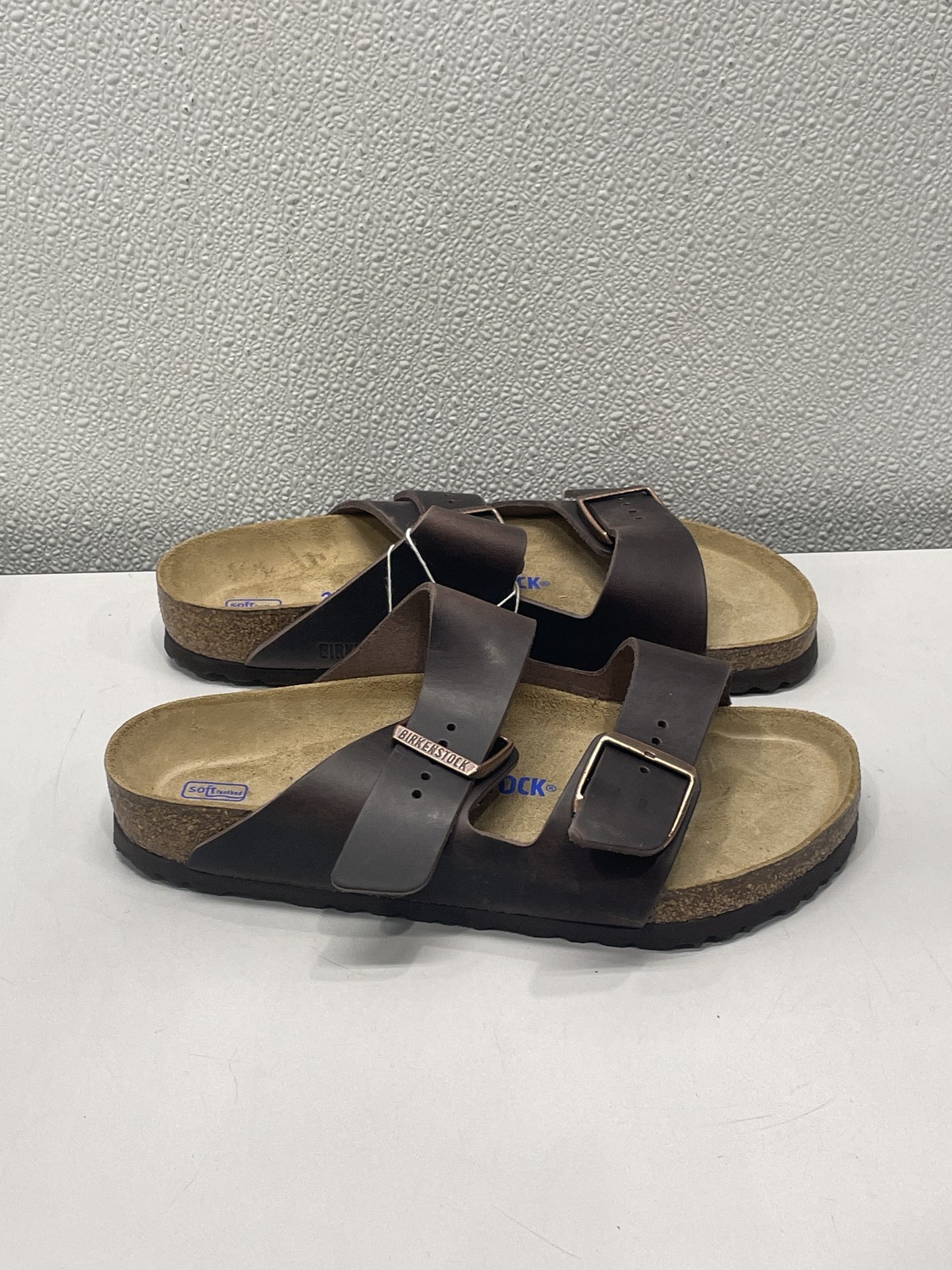 Birkenstock Unisex W8/M6 Arizona Habana Soft Footbed Slip-On Sandals 0452761