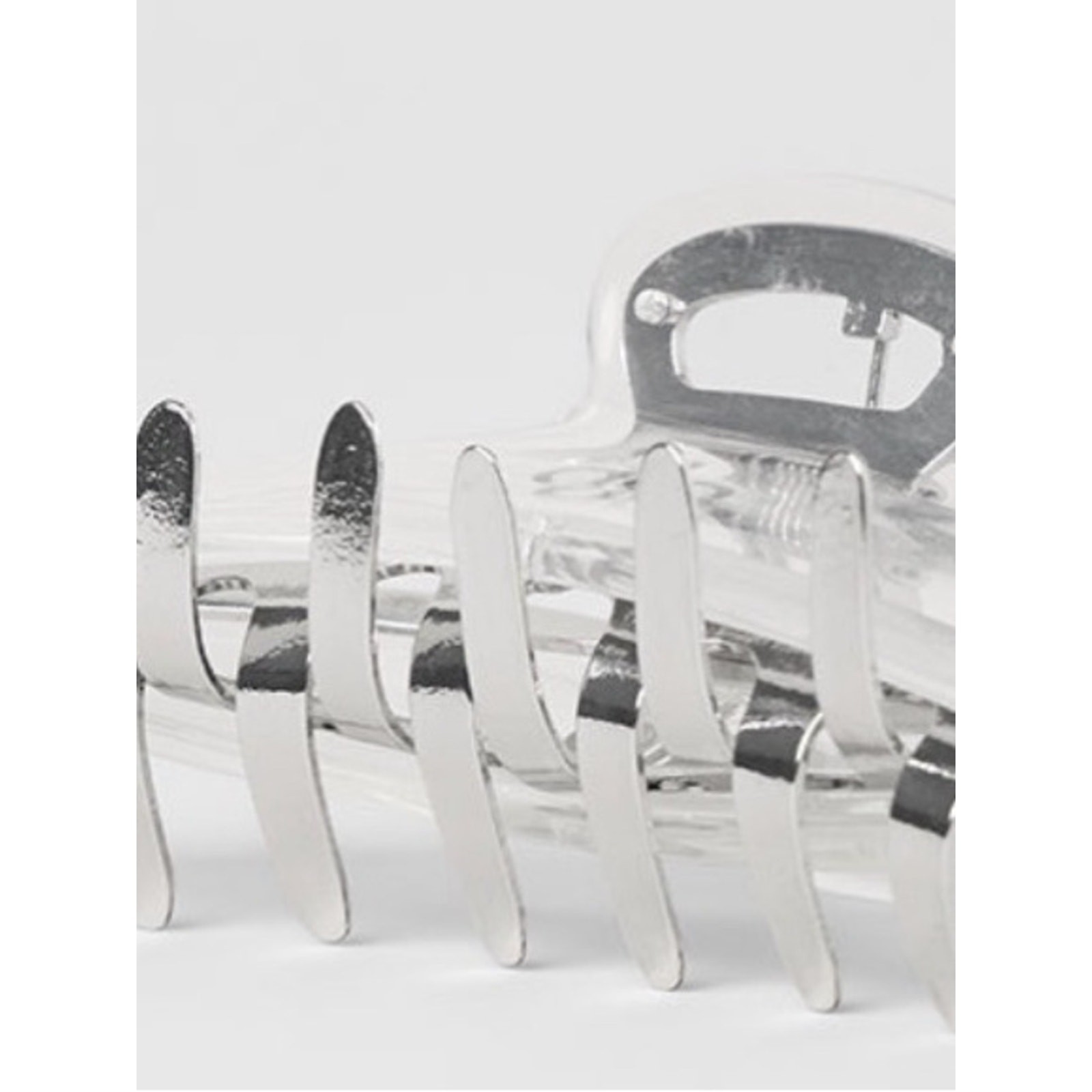 Alo Yoga Acrylic Illusion Claw Clip – Clear Acetate/Chrome