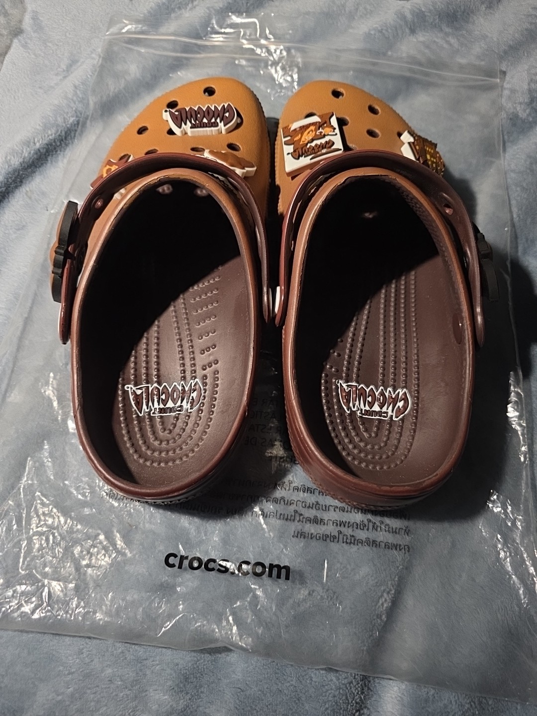 Crocs W8 M6 Count Chocula Classic Clog – Mocha General Mills Cereal Brown 80s