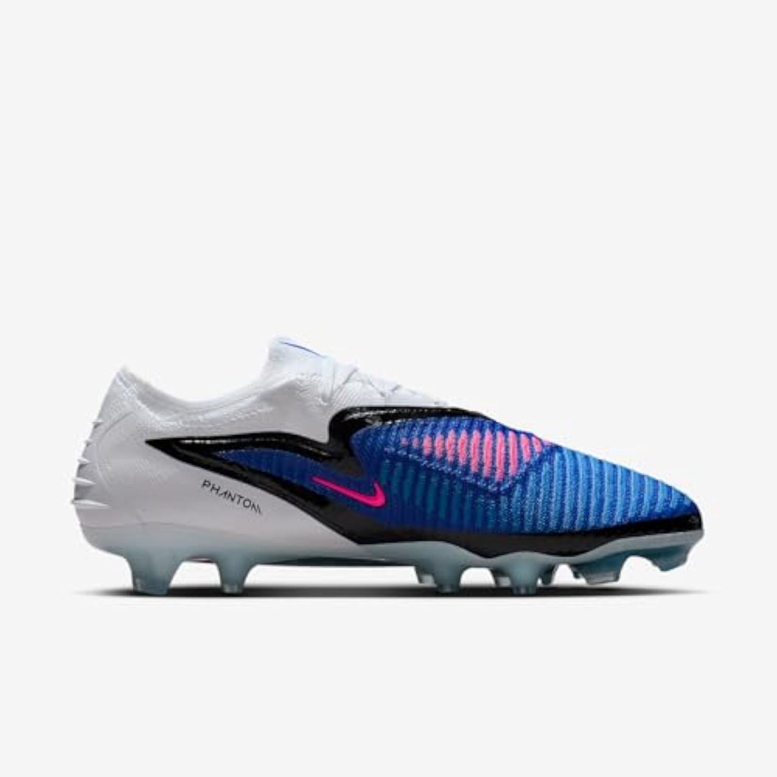 Nike Phantom 6 Low Elite Firm-Ground Soccer Cleats (Racer Blue/White/Pink Blast)