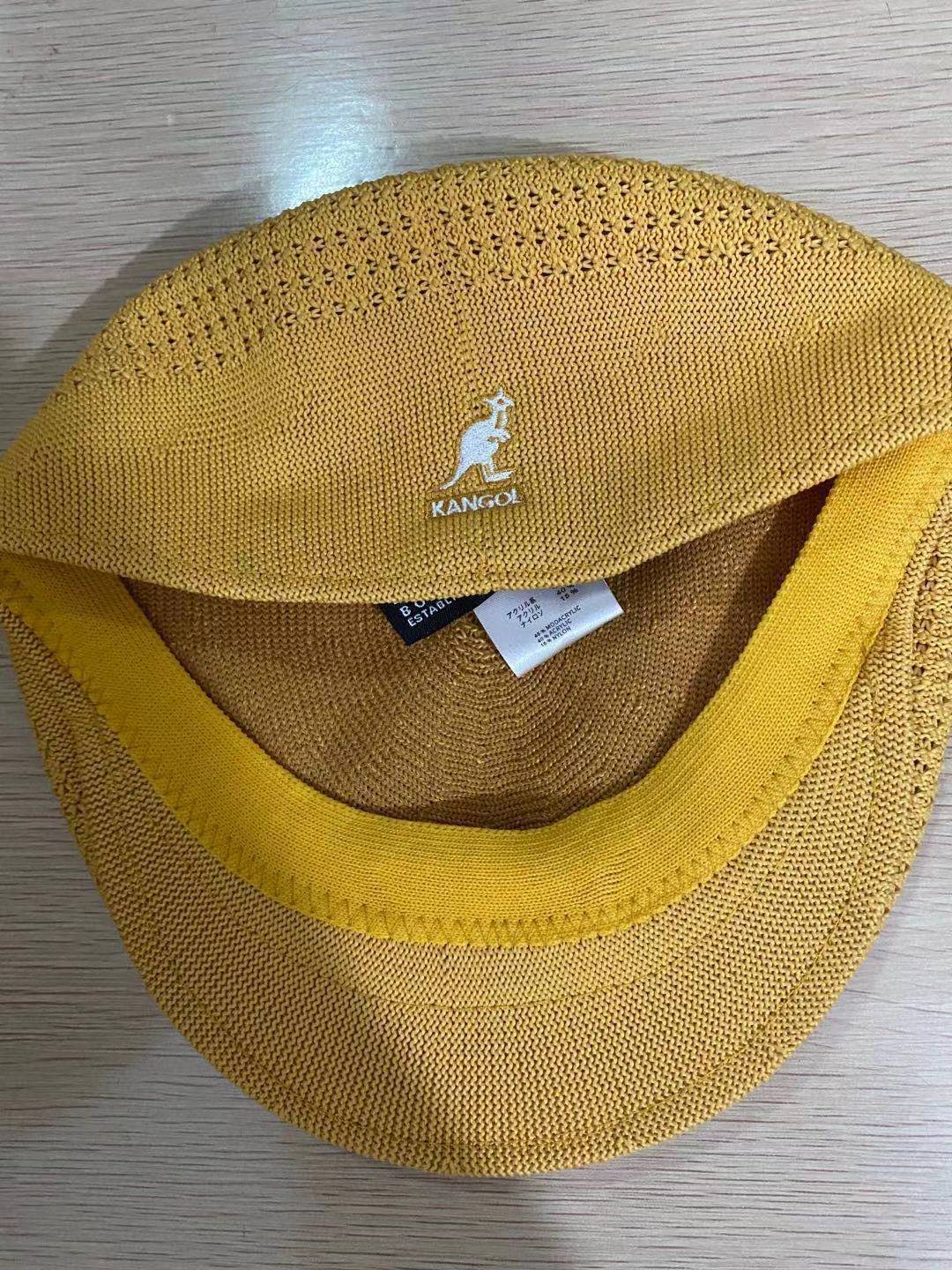 Kangol 504 Ventair Beret Hat Summer Breathable Flat Cap Woven Casual Newsboy Hat