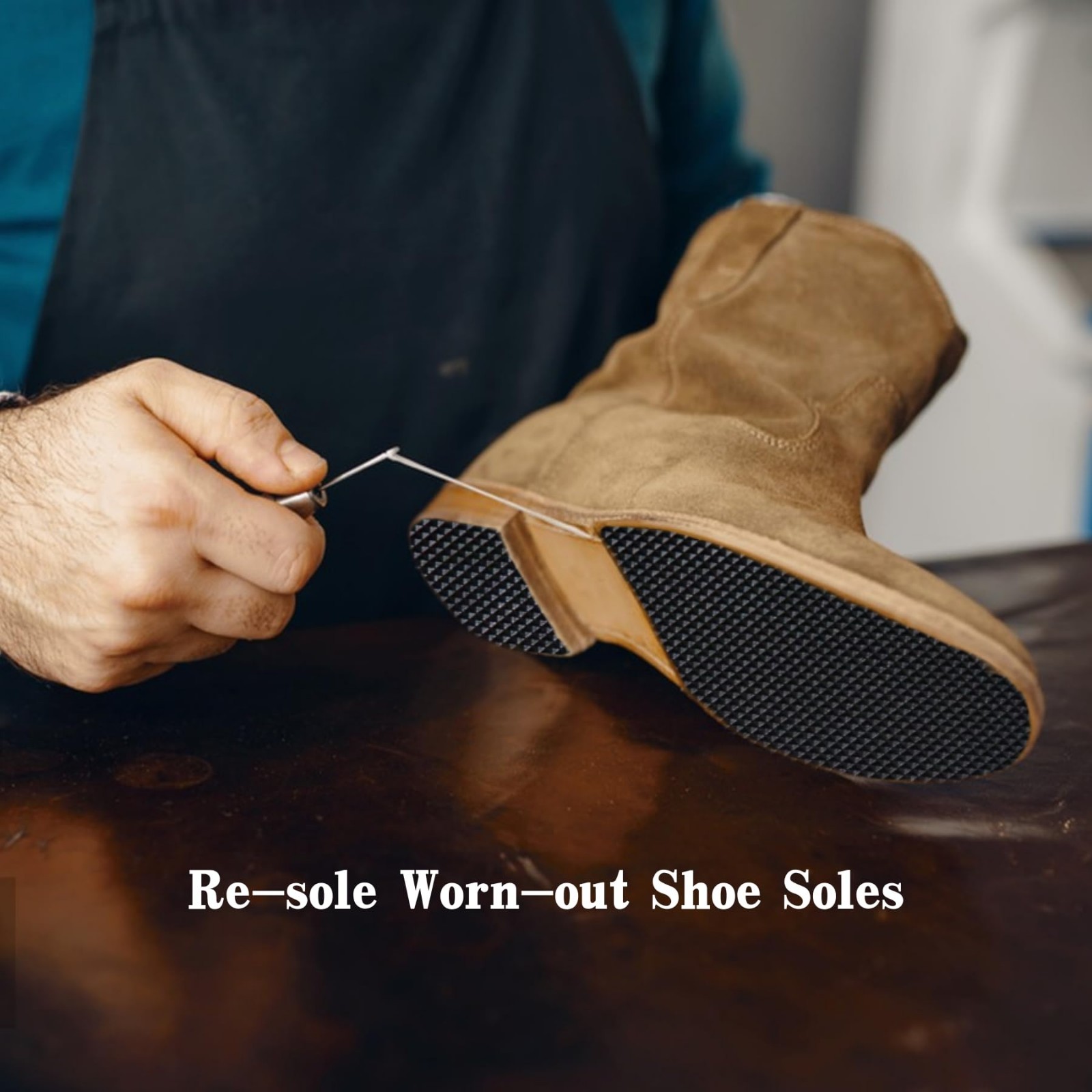 Shoe Sole Repair Rubber Sheet 3/16″ Thick – Replacement Soles for Boots & Shoes
