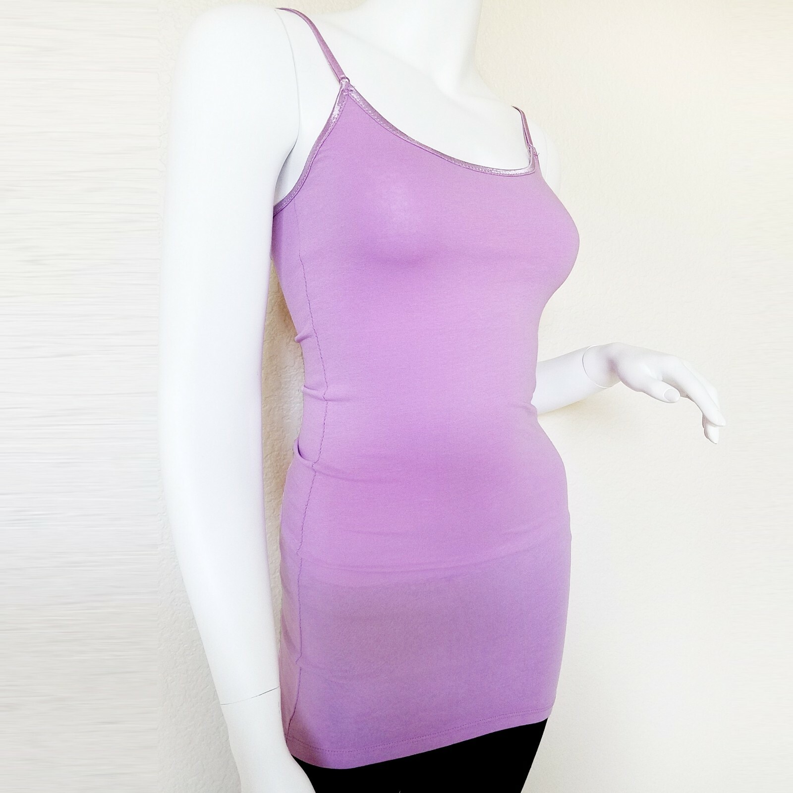 Bozzolo Tank Top Adjustable Spaghetti Strap Cami Junior Plus Size 1X 2X 3X