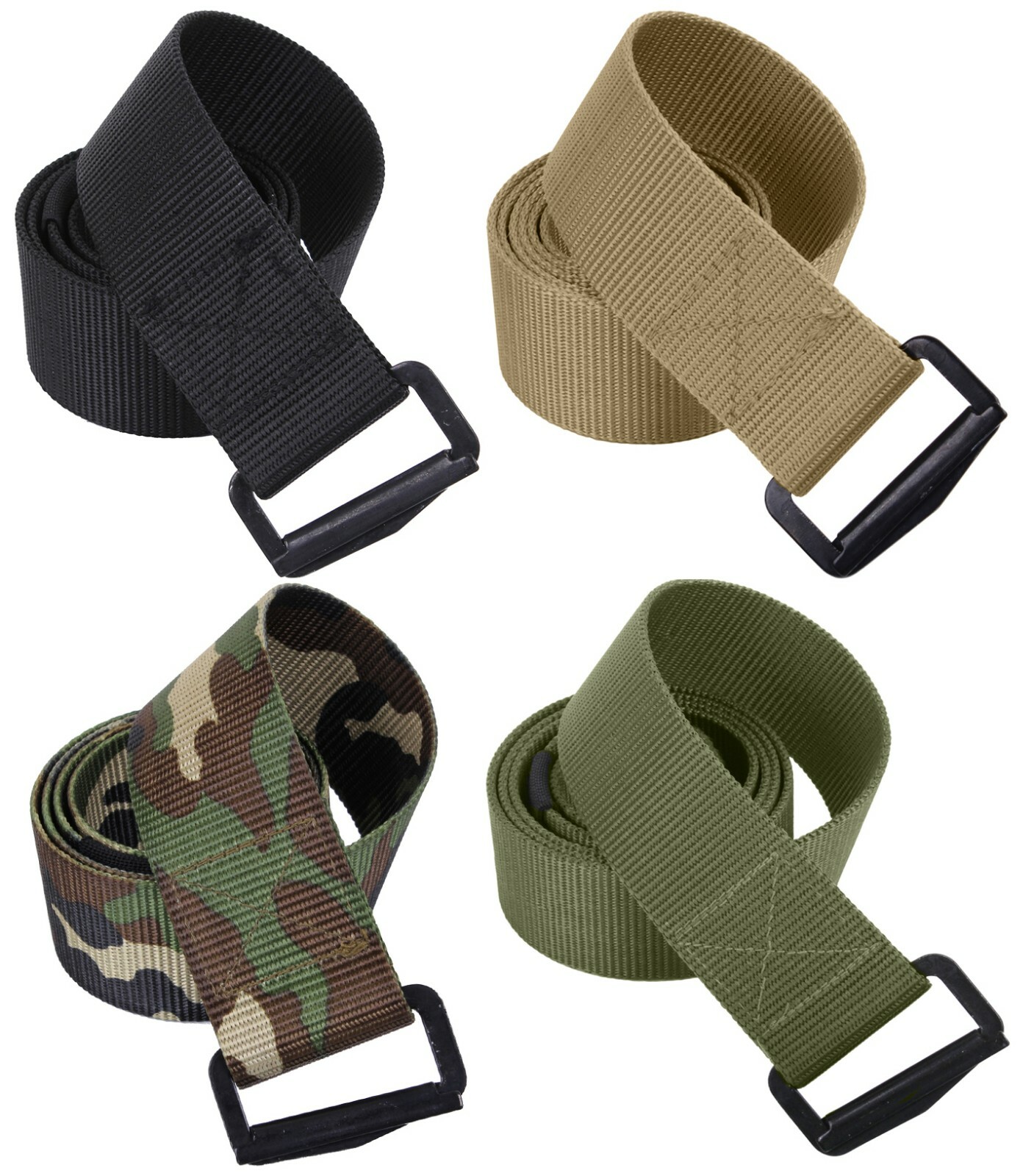 Tactical Utility BDU Belt Adjustable Heavy Duty Nylon Uniform Belt