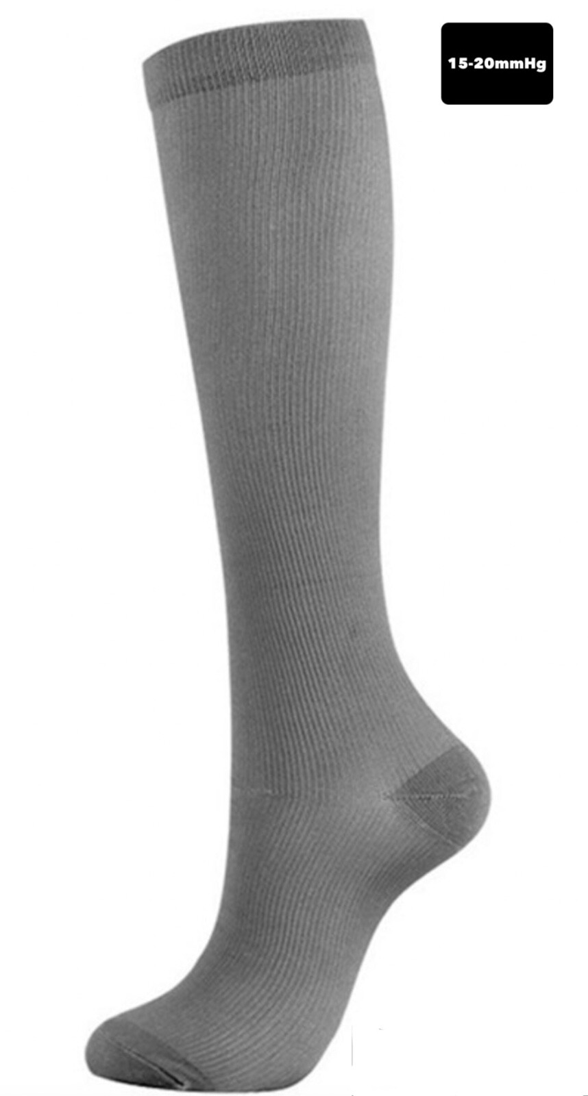 Compression Socks Stockings Mens and Womens Knee High Medical Relief S/M-4XL