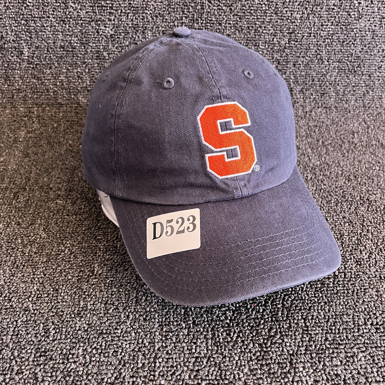 Richardson Syracuse Orange Baseball Cap Strapback Hat Charcoal Grey Adjustable N