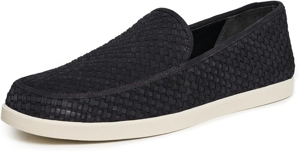 Vince Sonoma Woven Suede Loafer Men’s Coastal color Size 10.5 M