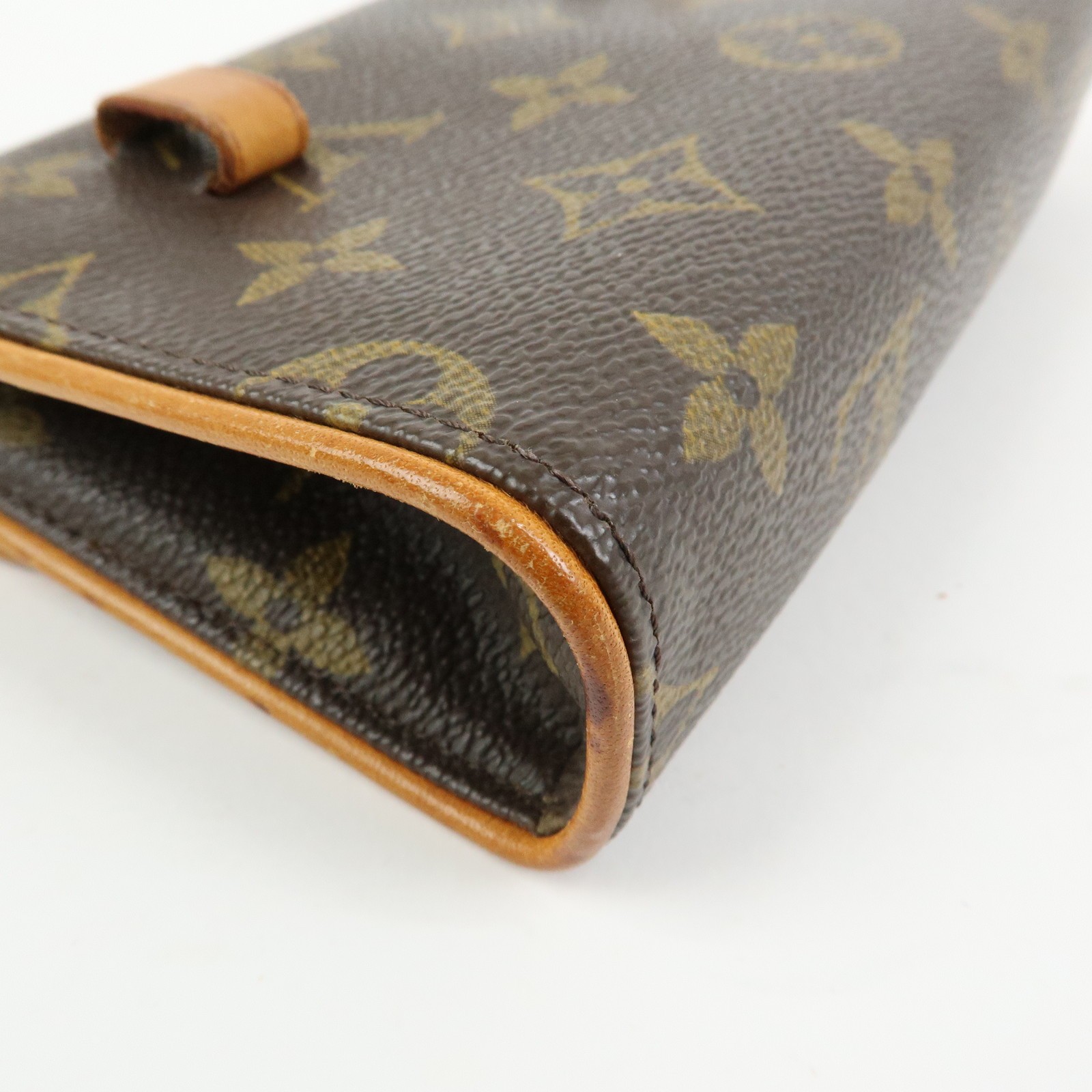 Louis Vuitton Monogram Pochette Florentine XS Waist Bag Belt M51855 Used F/S