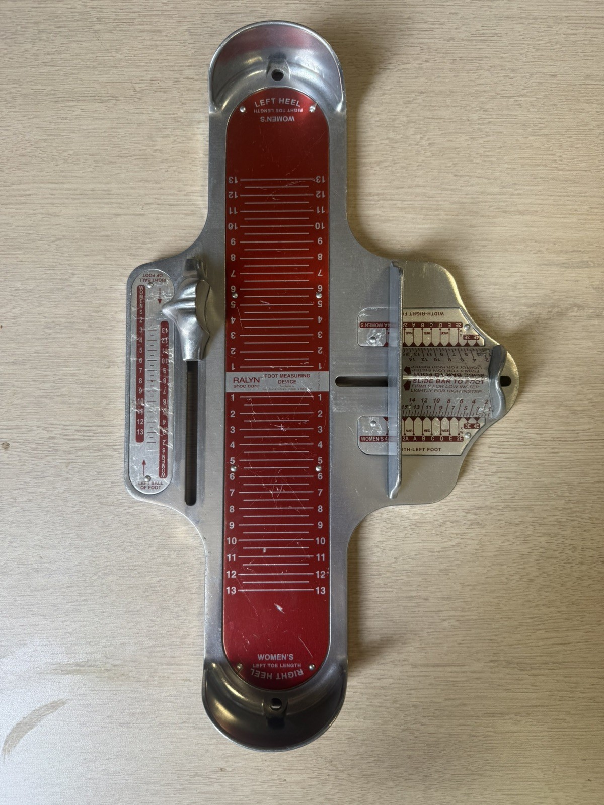 Ralyn Foot Measuring Device For Women’s Shoes