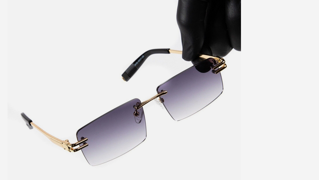 Dark Black Lens UV400 Protection Women Shades Sun Glasses 80’s 90’s Teacher Wear