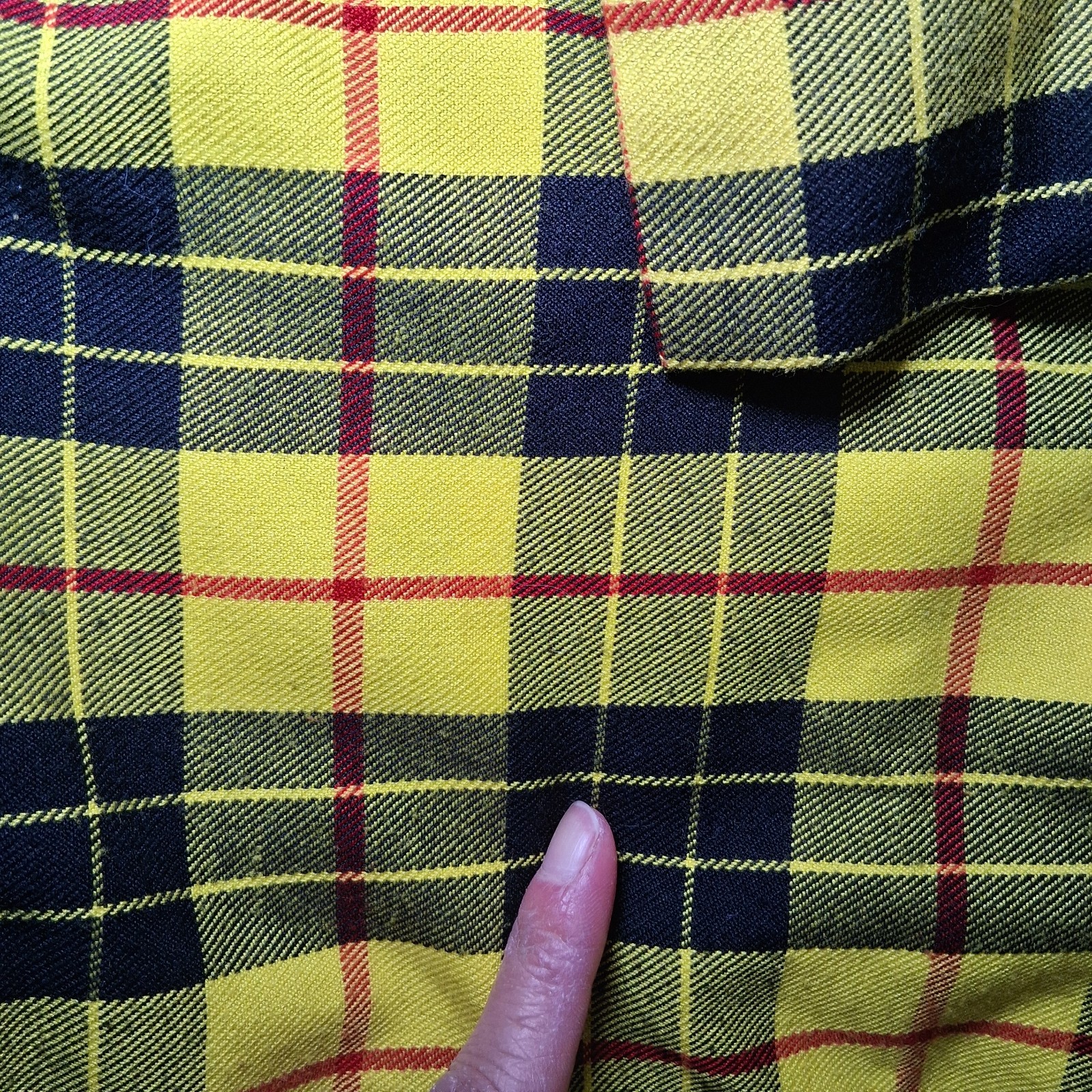 Sport Kilt Women’s Yellow Plaid Tartan Sz M Heritage Punk Twee Alternative Rock