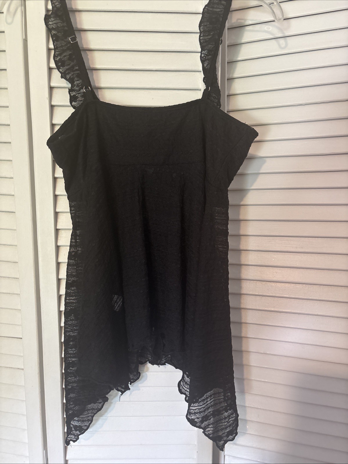 Women’s Black Lace Top Size S