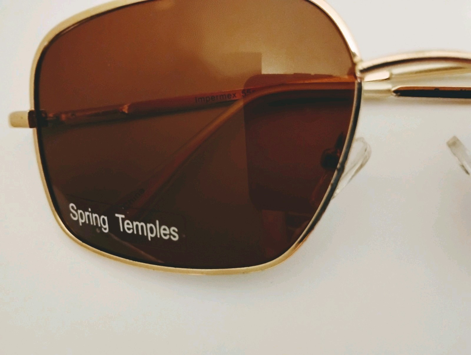 Burn Notice Michael Weston Sunglasses Spring Temples,TAC,Polarized Cognac Lenses