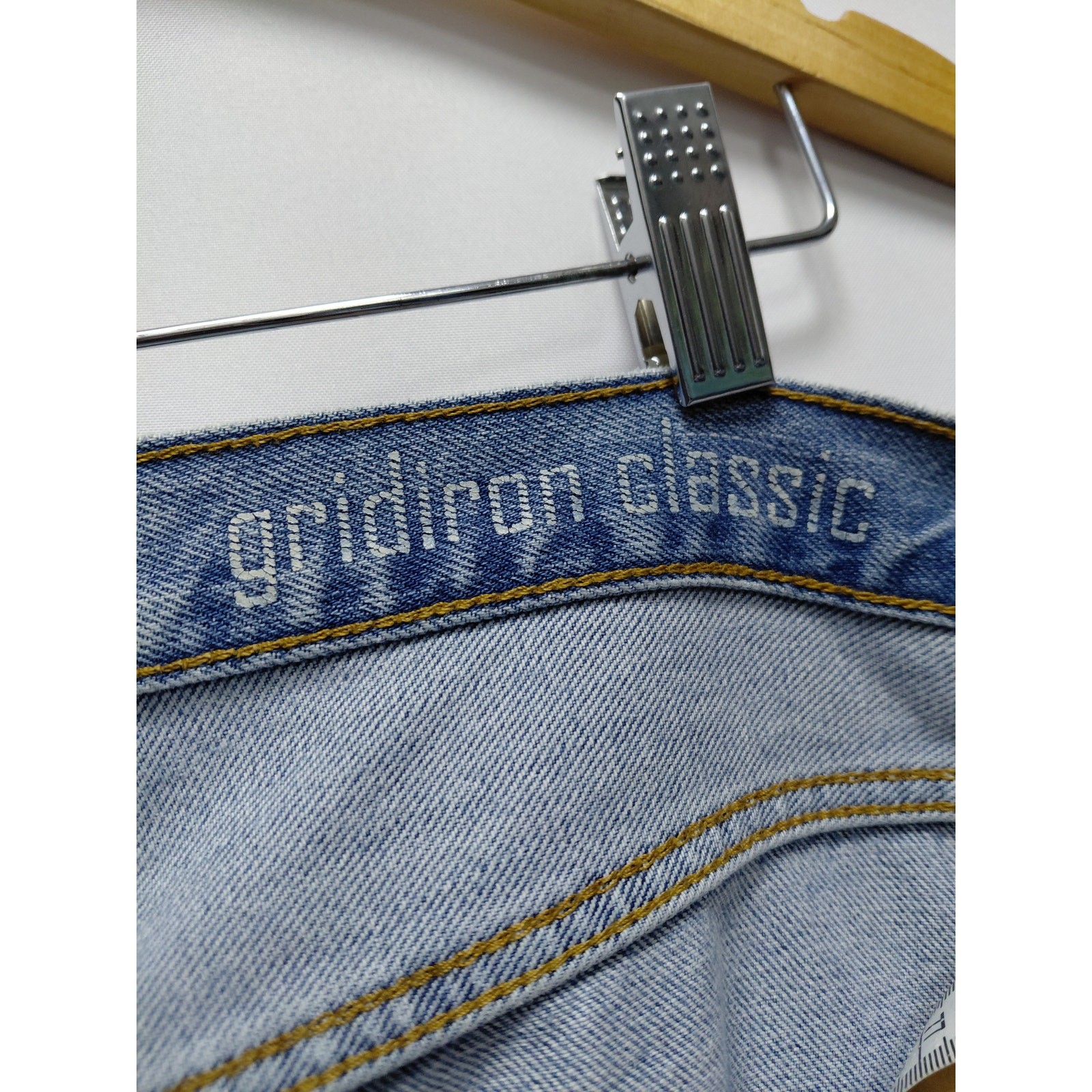 NFL Gridiron Classic Denim Jeans Light Wash Mid (10-12 in) Men Size 36×30