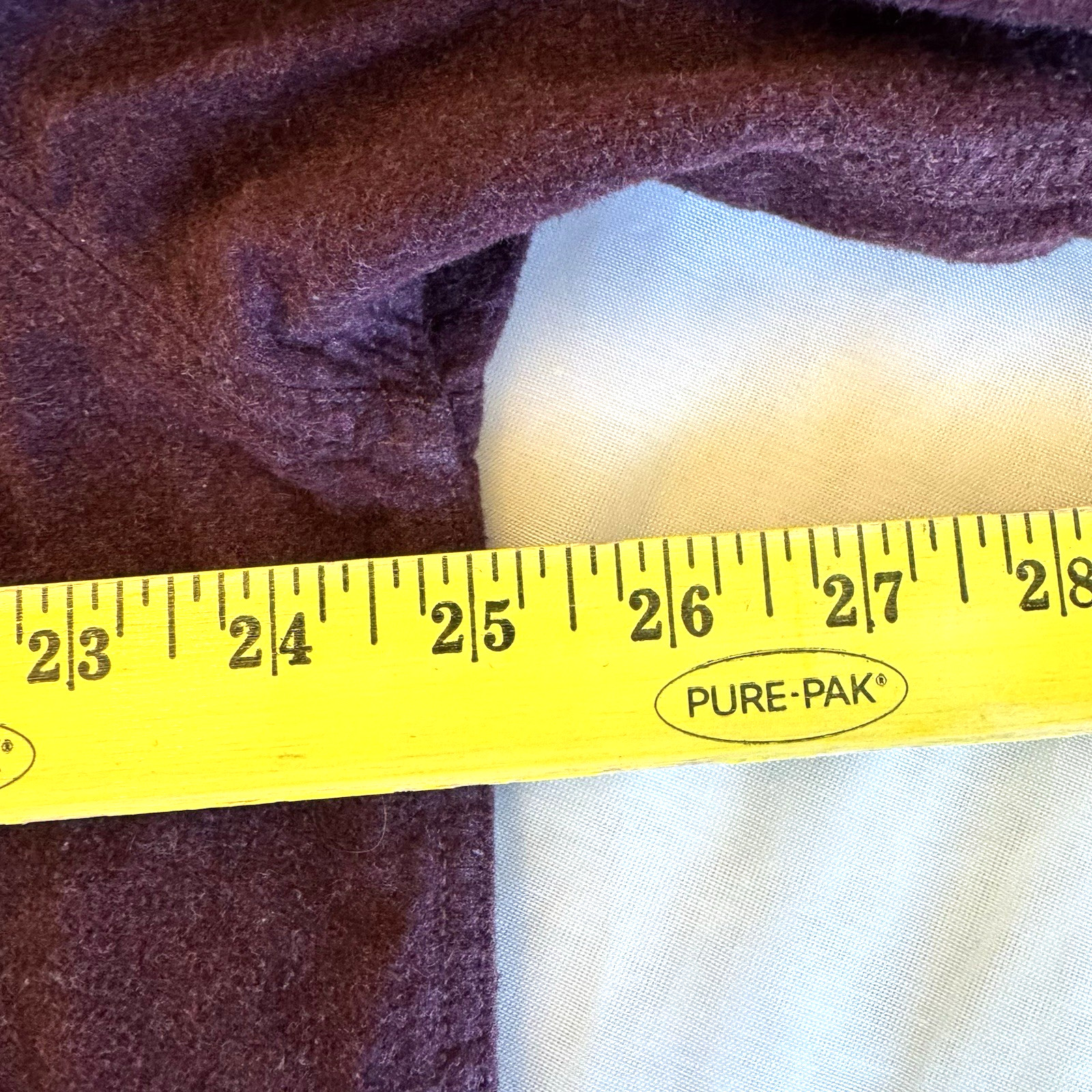 The Normal Brand Shirt Mens Size XL Plum Purple Long Sleeve Flannel