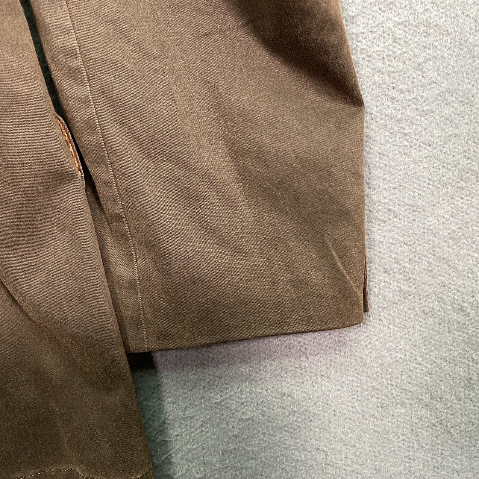 Kroon STING Blazer 42R Brown Cotton Stretch Unstructured Casual 2-Button
