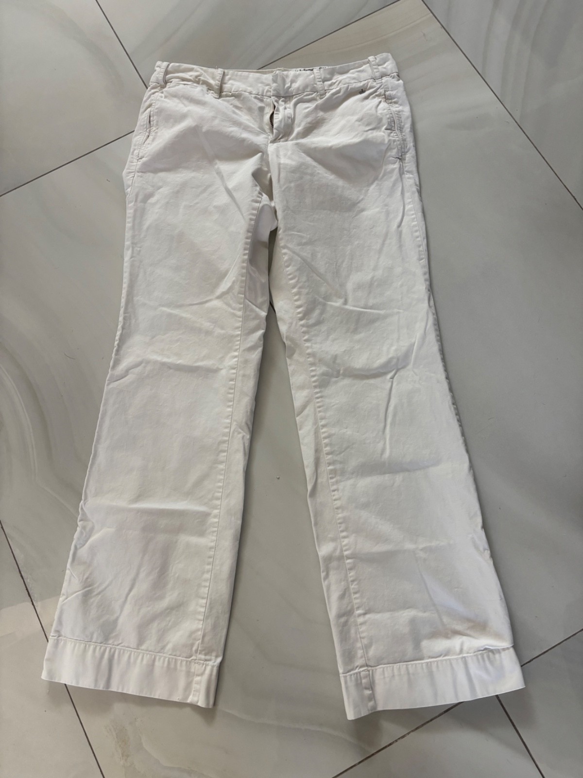 G1Goods pants white cotton in women’s size 8