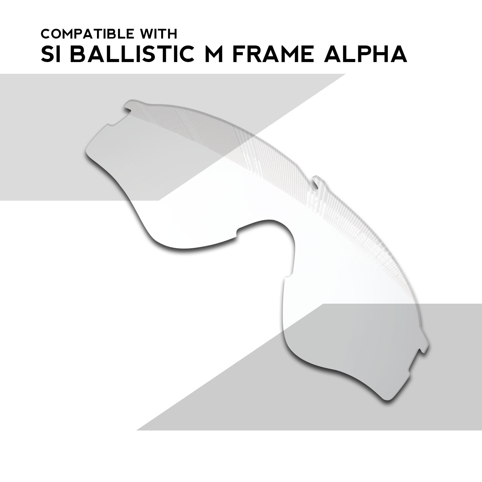 Wholesale POLYCARBONATE Replacement Lenses for-Si Ballistic M Frame Alpha OO9296