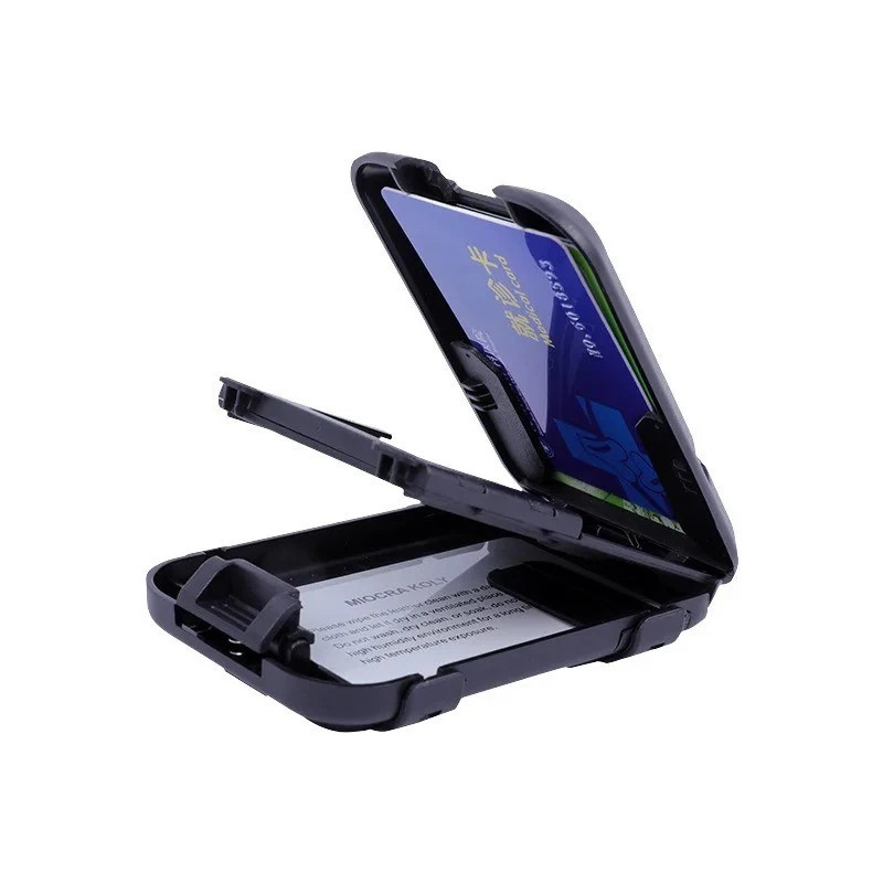 New Slim Wallet Ultra-thin Rfid-blocking As-seen-on-tv Id Theft Protection