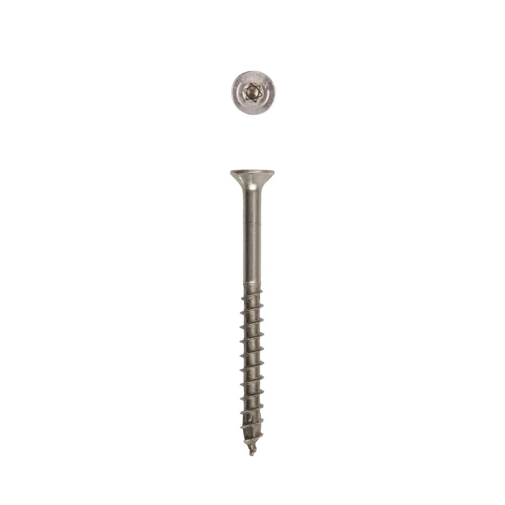 SPAX 304 Stainless Steel #10 x 2-1/2-in Stainless steel Exterior Construct|14865