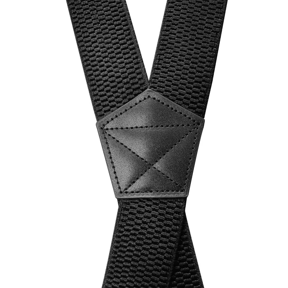 Heavy Duty Elastic Suspenders for Men Trouser Pants Braces Strap Work Belt