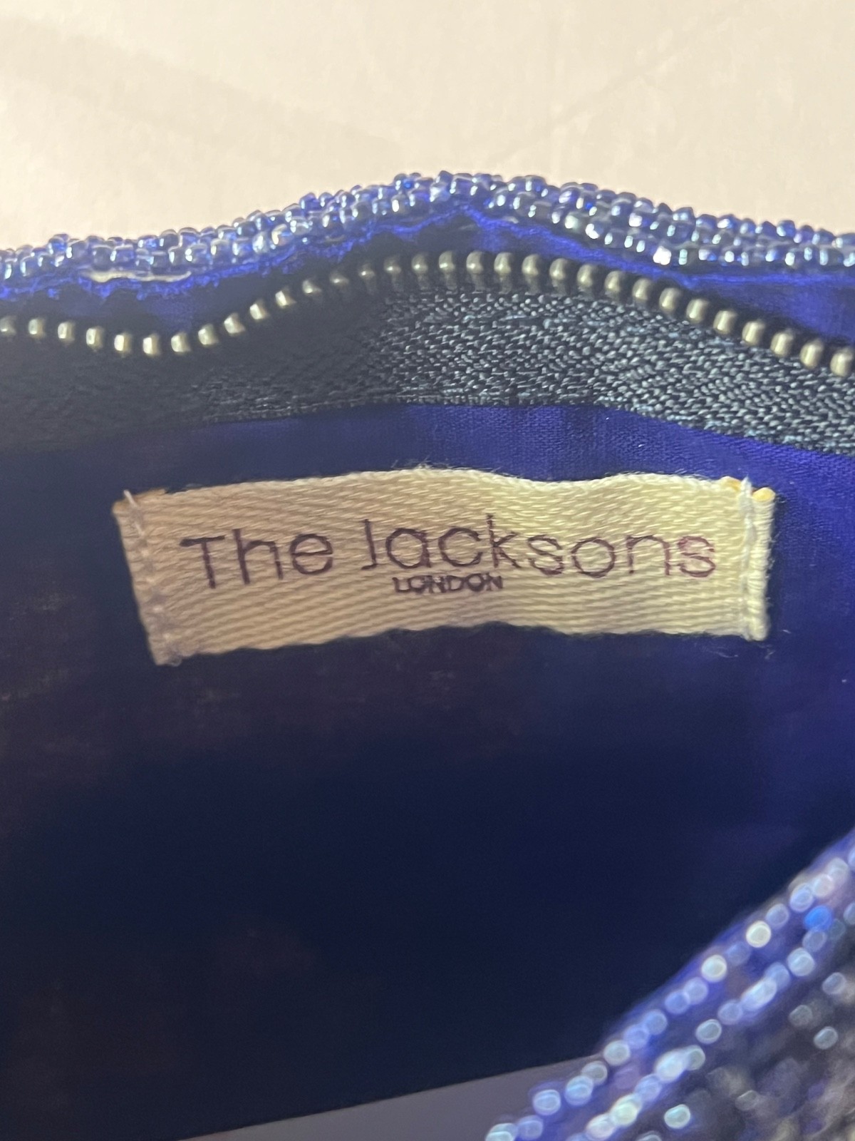 The Jackson’s Clutch bag Beaded Hand Made “DANCING QUEEN” BNWT SOLD OUT