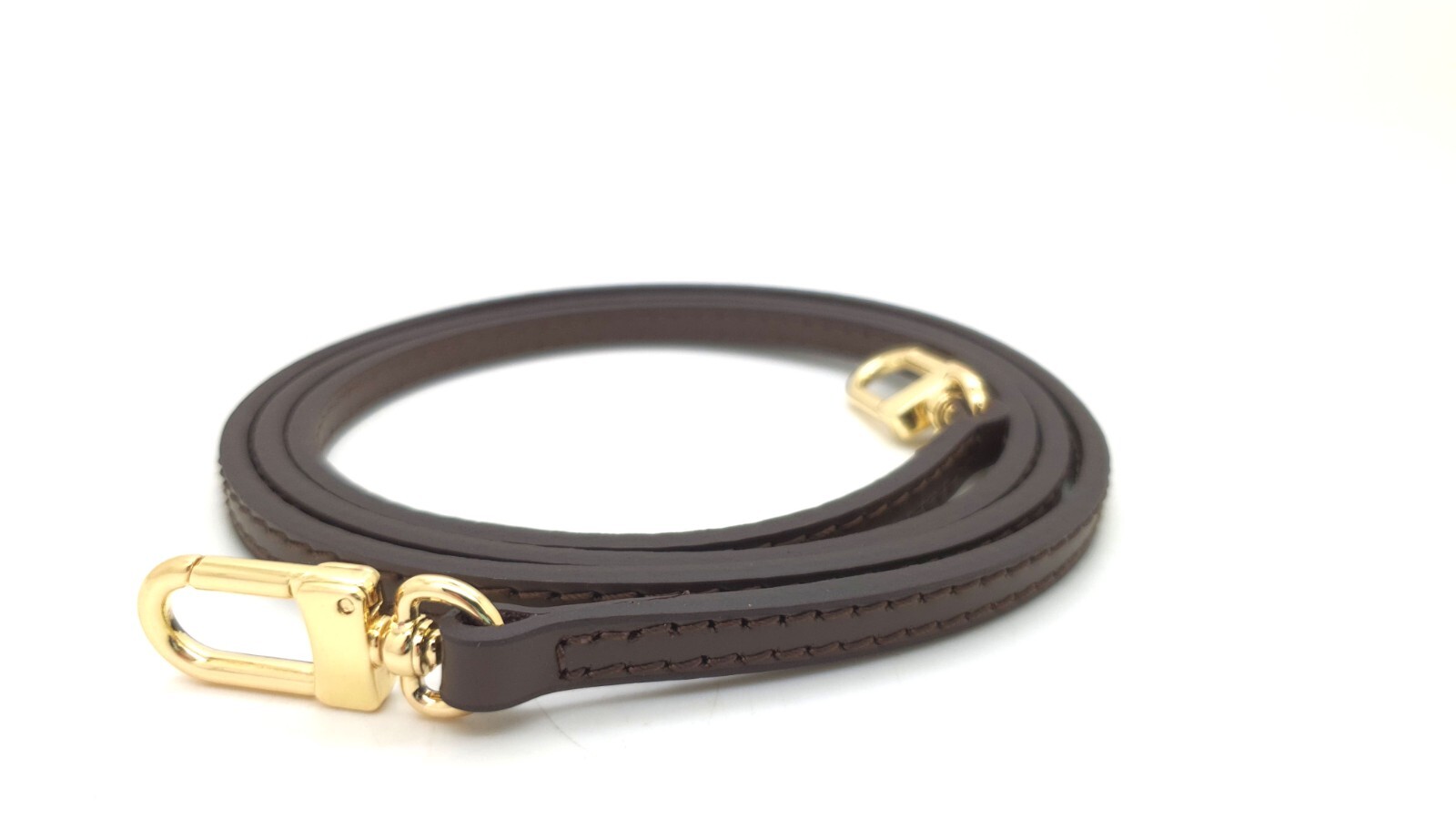 Vachetta Crossbody Leather Strap for Pochette Accessoires mini pouch purse bag