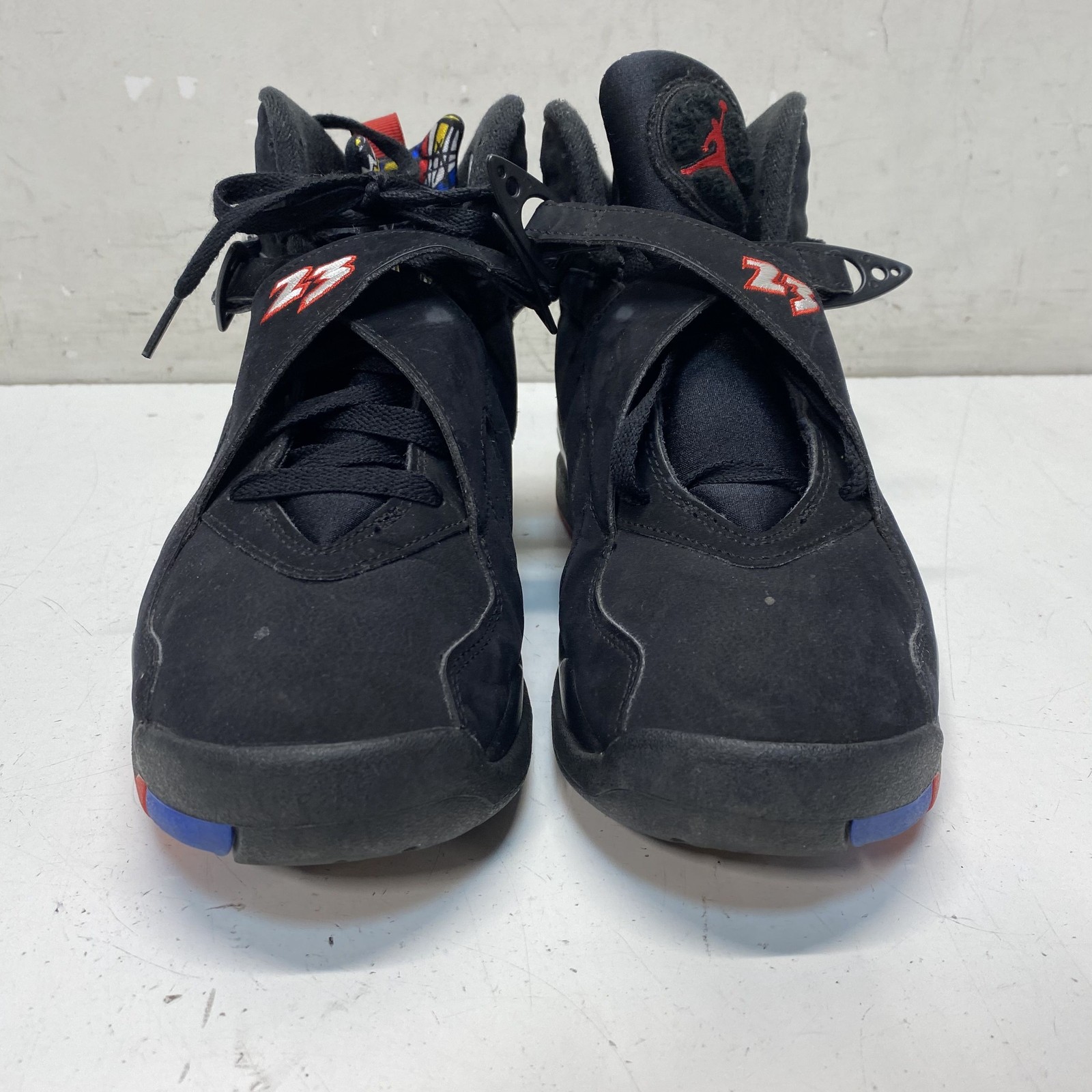 Nike Air Jordan 8 Retro Playoffs Black True Red 305381-062 Men’s Size 8.5