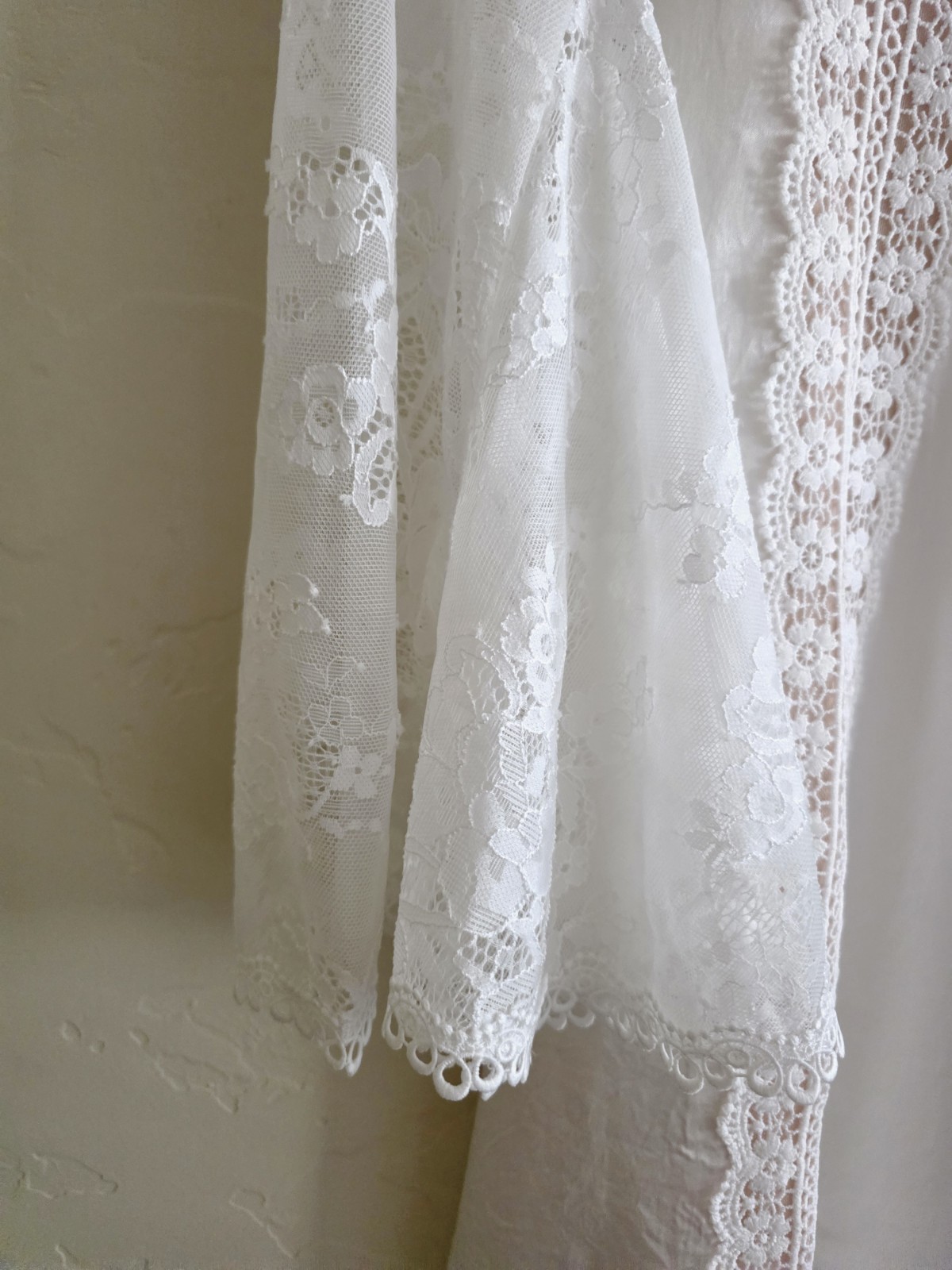 NWT LaceMade Moonlight Hera Dress Lace Victorian Edwardian White Size Small Lace