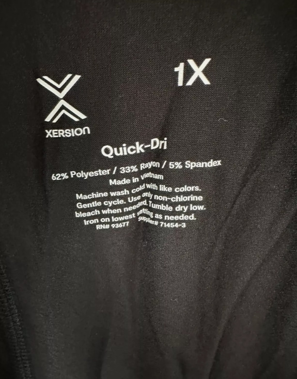 Xersion Quick-Dri Open Back Women’s T-Shirt