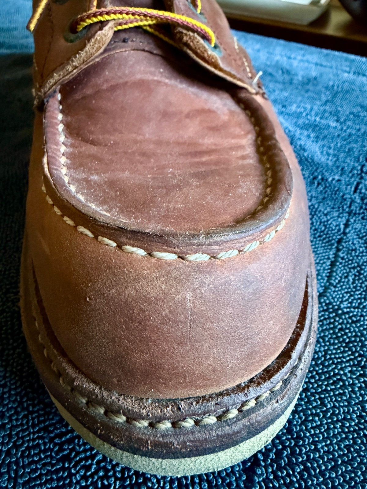 Red Wing Men’s 6-Inch Boot in Copper Rough & Tough Leather – US 9 (D)