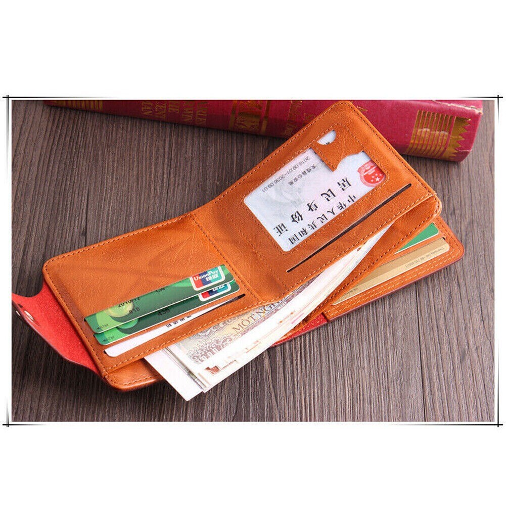 Men’s Novelty US 100 Dollar Wallet PU Leather Bill Money Billfold Card Holder US