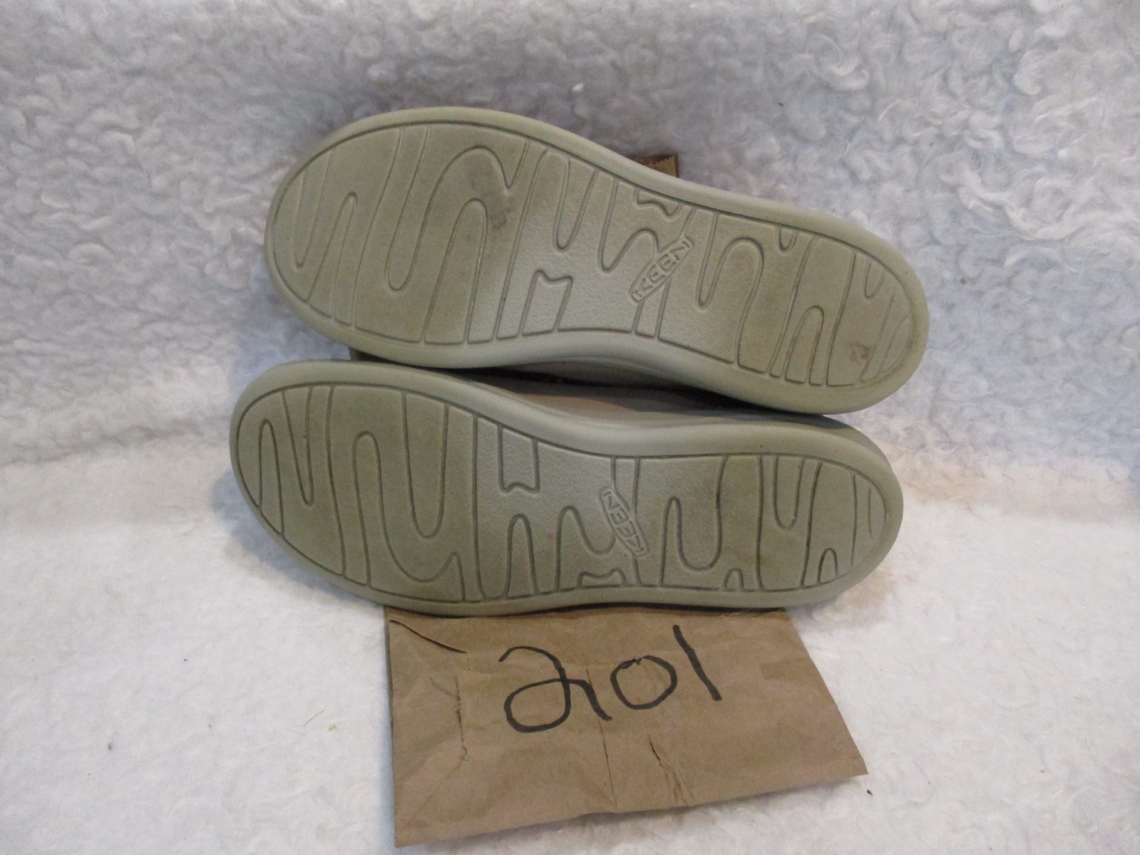 Women’s, KEEN, Beige Synthetic, Lace up, Walking, Casual, Shoes, Size, 7