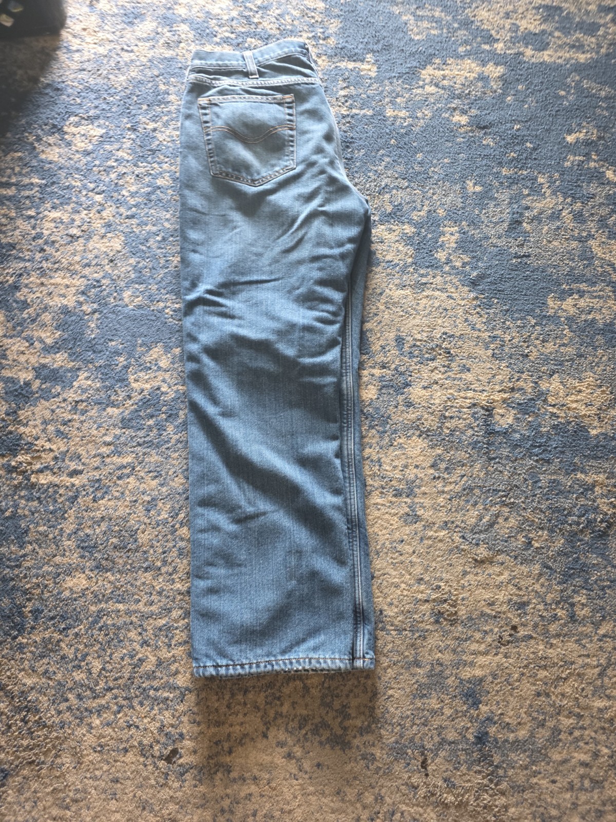 Carhartt Men’s Relaxed Fit 38×30 Denim Work Jeans 101483-968 Mens