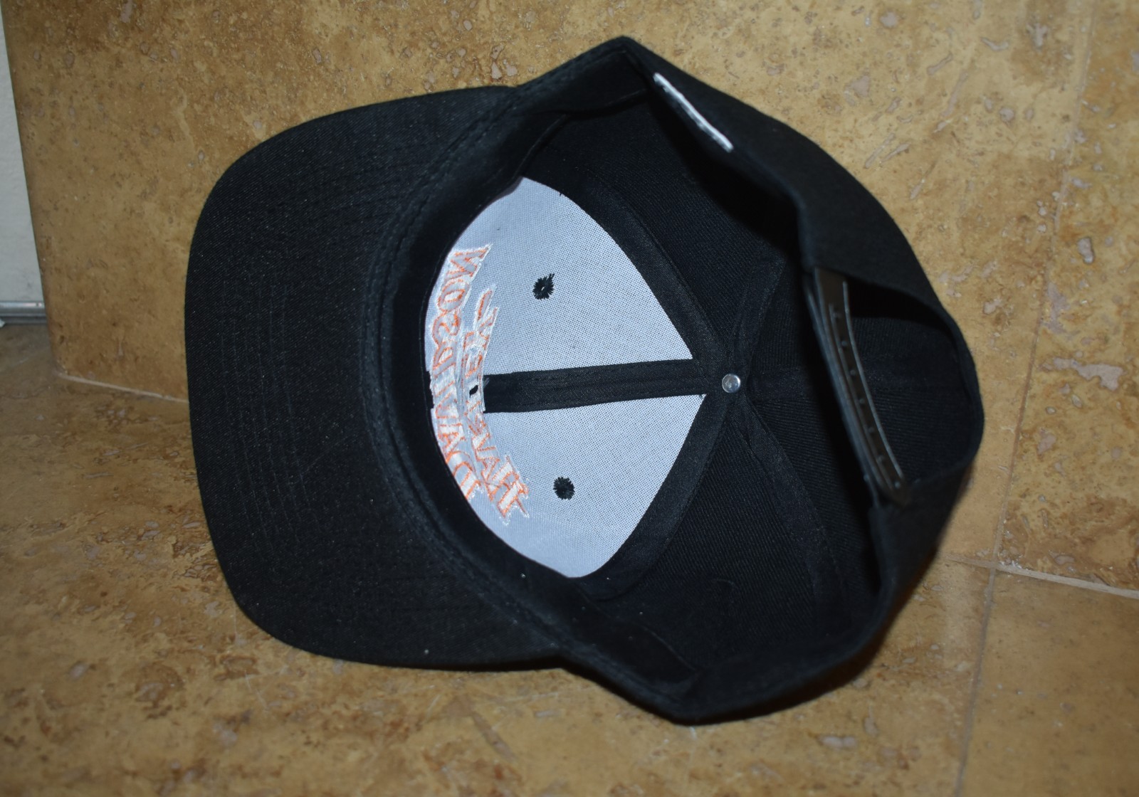 VINTAGE VTG 80-90’s Harley Davidson Classic 3D EMBROIDERED Logo Baseball Hat Cap