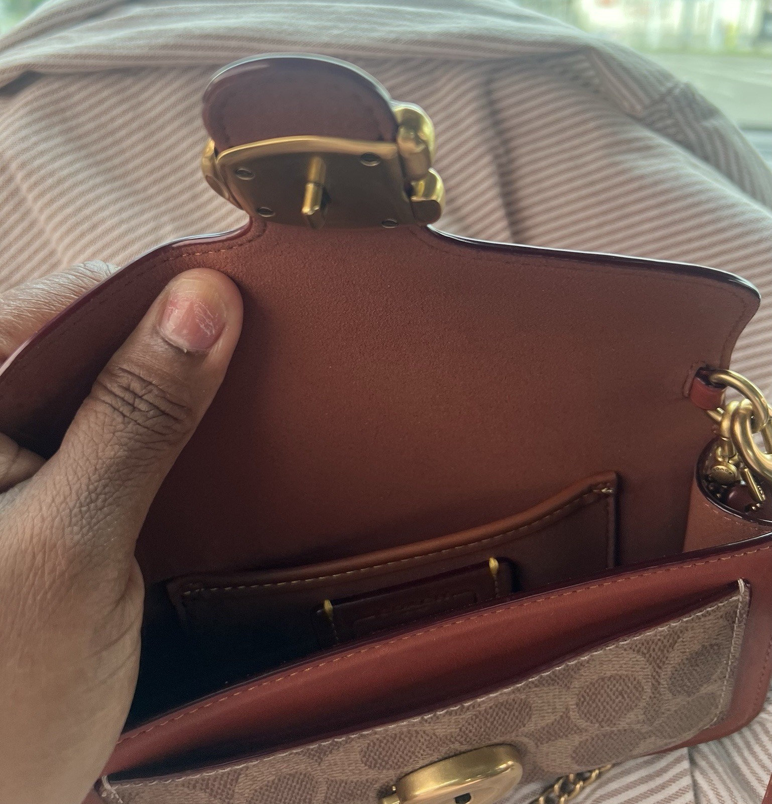 Coach Tabby Crossbody Wristlet