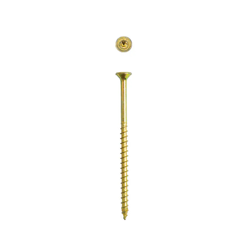 SPAX Construction Framing Countersunk Flush Finish #10 x 3-in Yellow zinc|15353