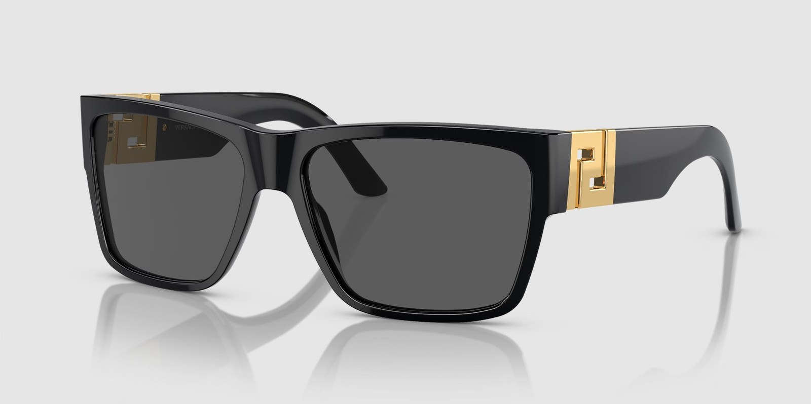 VERSACE VE4296 GB1 87 Black Gray 59 mm Men’s Sunglasses