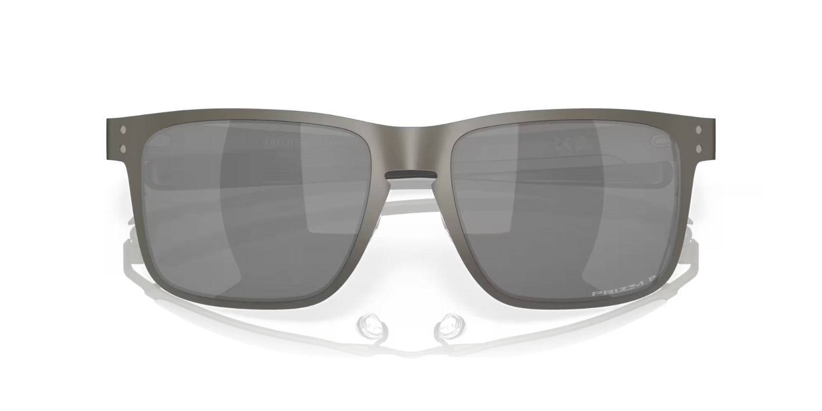 Oakley Sunglasses Holbrook Metal OO4123-0655 Gunmetal / PRIZM Black POLARIZED
