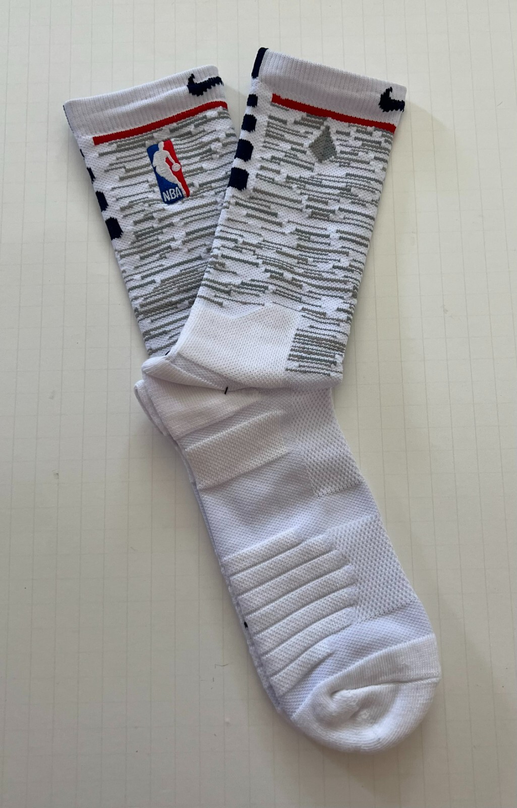 Nike NBA ELITE Crew Basketball Socks DRI-FIT Size Large. Many Designs & Colors